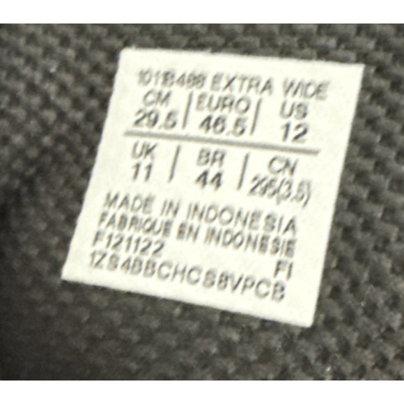 Asics Gel Venture 9 Trail Running Shoes Grey Black Red Size 12 Extra Wide Ortho - Picture 7 of 7